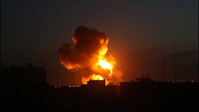 مصادر: انفجارعبوة ناسفة أثناء مرور مدرعة غربى رفح بدون إصابات