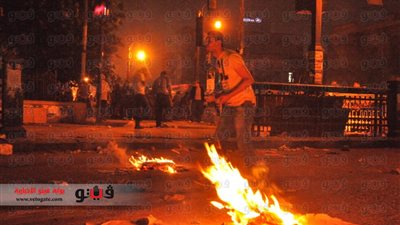 إغلاق المحلات التجارية بشارع رمسيس