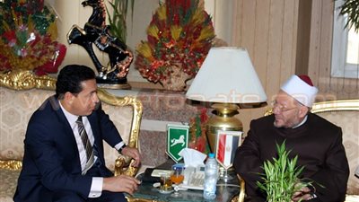 بالصور.. مفتي الجمهورية يهنئ أهالي الشرقية بالعيد القومي للمحافظة