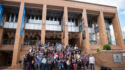 بالصور.. بروفات ناي برغوثي وأوركسترا فلسطين في غلاسكو