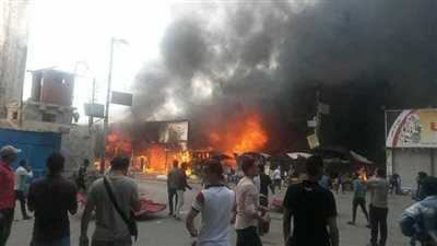 إخماد حريق داخل مدرسة في القليوبية