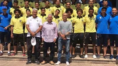 «ريعو» يجتمع بفريق المقاولون ٢٠٠١ قبل السفر للإسكندرية