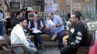 الصور الأولى لكواليس فيلم «سوق الجمعة»