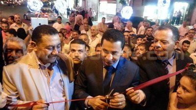 بالصور.. محافظ الشرقية يفتتح ميدانين بمنطقة الصاغة في الزقازيق