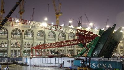 بالأسماء.. المصريون المصابون في حادث الحرم المكى