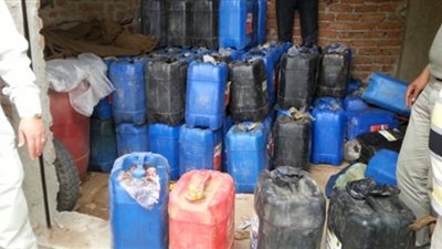 إحباط سرقة 50 طن زيت بترول خام من خطوط أنابيب برأس غارب