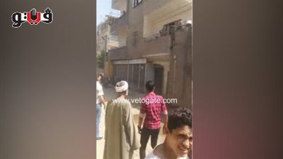 أهالي الغنايم يسيطرون على حريق بكنيسة الكاثوليك بأسيوط