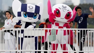 ميرايتوا وسوميتي اسما تميمتى أولمبياد طوكيو والدورة البارالمبية