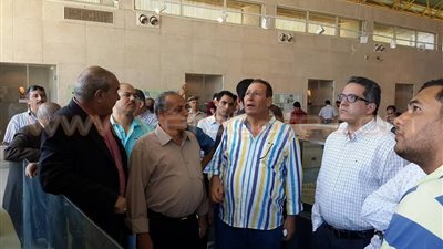 بالصور.. وزير الآثار ومحافظ المنيا يتفقدان «مركز زوار تل العمارنة»