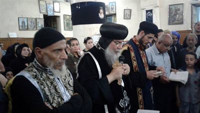 الأنبا كيرولس يترأس صلاة عيد القديس بضابا بديرالرهبات بنجع حمادي