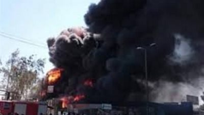 «النيابة»: خسائر حريق «مصنع بويات أكتوبر» تقدر بملايين الجنيهات