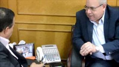 بالفيديو.. محافظ الإسماعيلية يستقبل وزير الإنتاج الحربي