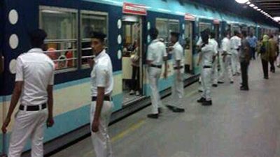 حملات أمنية وتفتيشية بجميع محطات مترو الأنفاق