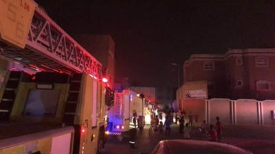 وفاة عريس وإصابة عروسه بعد اندلاع حريق في منزلهم (صور)