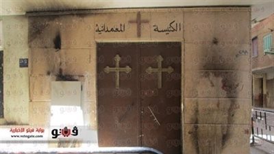 الشرطة تطلب إخلاء كنيسة الخصوص من شباب الأقباط
