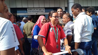 وزير الشباب والرياضة يستقبل بعثة دورة الألعاب الأفريقية