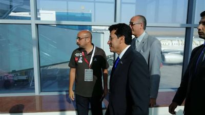 وزير الرياضة يستقبل بطلات الأولمبياد الخاص بعد برونزية المونديال