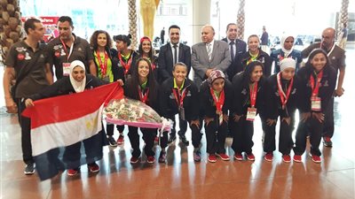 «التضامن» تستقبل بعثة المنتخب المصري للكرة النسائية للأولمبياد الخاص