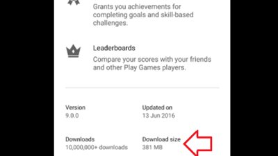 جوجل تخفض أحجام التطبيقات والتحديثات الجديدة