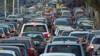 شلل مرورى بشبرا الخيمة بسبب تعطل سيارة داخل نفق