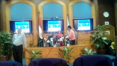 بالصور.. تواجد إعلامي مكثف بمؤتمر إعلان نتيجة الثانوية العامة 2016