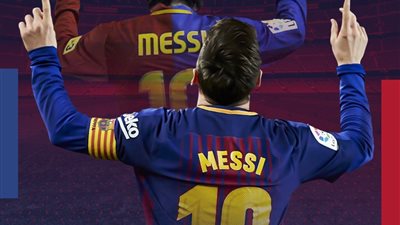 عشر سنوات على ارتداء ميسي القميص رقم 10 مع برشلونة