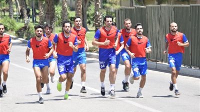 علاء نبيل يقود تدريبات المقاولون اليوم بعد إجراء عملية المرارة