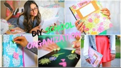 بالفيديو.. جددي أدواتك المدرسية بنفسك