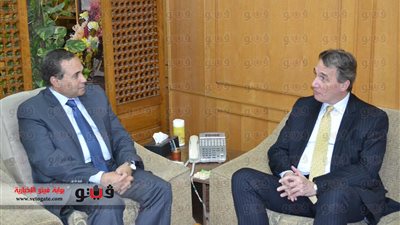 السفير الهولندي يلتقي محافظ الإسماعيلية و