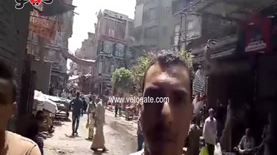 شاهد في حريق الموسكي: غاز الولاعات ساعد على اشتعال النيران (فيديو)