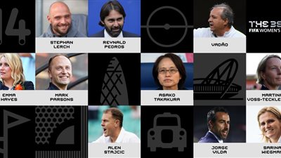 10 مدربين يتنافسون على جائزة أفضل مدير فني للسيدات في 2018