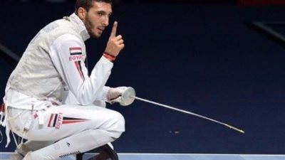 «أبو القاسم» يحتل المركز الـ 13 في بطولة العالم للسلاح