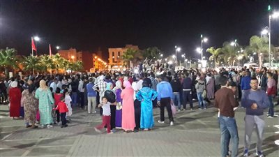 فصل الكهرباء عن حديقة يستغلها مخالفون كمقهي بحي المعصرة