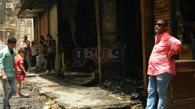 شهود عيان يكشفون تفاصيل حريق الموسكي (صور)