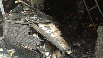 20 صورة ترصد آثار حريق الموسكي