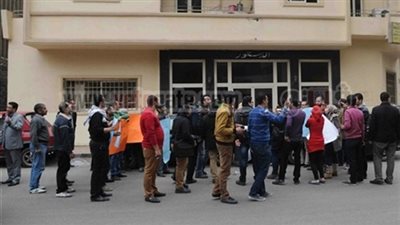 مسيرة لمعتصمى 