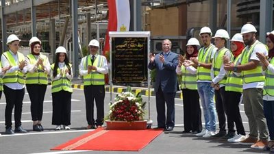 افتتاح محطة كهرباء باﻹسماعيلية عبر شبكة الفيديو  كونفرانس (صور)