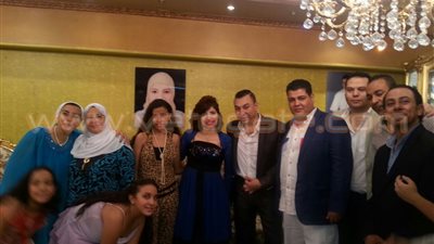 بالصور.. خطوبة مراد فكرى على ابنة حسن الأسمر