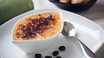 طريقة إعداد كريم برولية بنكهة القهوة الفرنسية