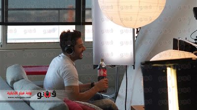 حماقى ينتهى من إعلانه الجديد