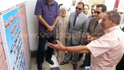 محافظ الشرقية يفتتح محطة صرف صحي الزقازيق بتكلفة 11 مليون جنيه