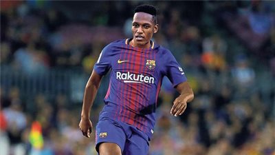 مانشستر يونايتد يقترب من ضم ياري مينا مدافع برشلونة