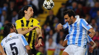 اليوم.. حلم نصف النهائى يداعب دورتموند وملقا فى دورى الأبطال