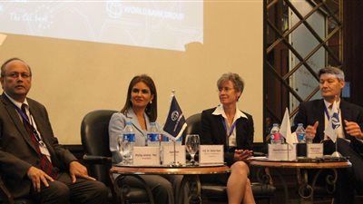 وزيرة التعاون الدولي: الحكومة والقطاع الخاص يعملان من أجل النمو