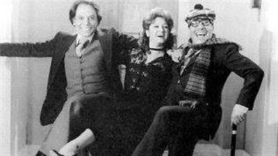 الزعيم ينشر صورة من كواليس «خلي بالك من جيرانك»