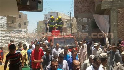 بالصور.. تشييع جثمان «شهيد بني سويف» في تفجير عبوة ناسفة برفح