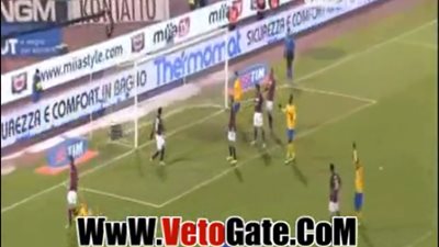 بالفيديو.. كيلليني يتقدم بالهدف الثانى لليوفنتوس في مرمى بولونيا