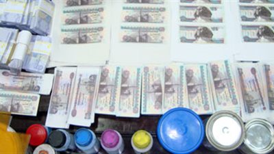 ضبط تشكيل عصابى لترويج النقود المزورة بالغربية