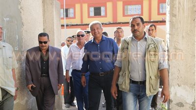 بالصور.. وزير الرياضة يزور نادي الحرية للمعاقين ببورسعيد