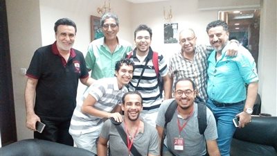 السيد ودسوقي يشهدان الليلة الأولى من «السيرة الهلامية» بالقومي للمسرح